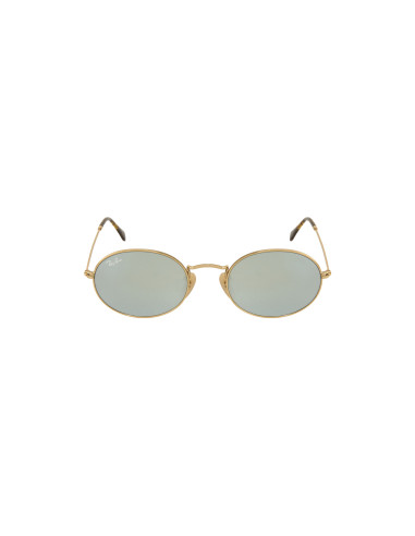 Ray Ban Rb3547n 001/3o Oval Flat Lenses Plata Espejo Icon | Sunnies...
