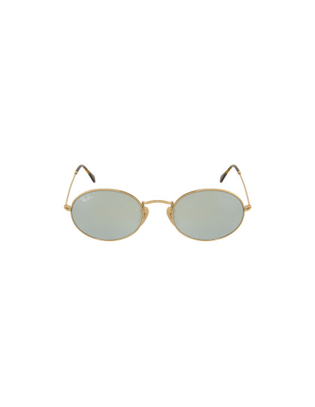 Ray Ban Rb3547n 001/3o Oval Flat Lenses Plata Espejo Icon | Sunnies...
