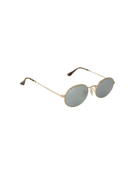 Ray Ban Rb3547n 001/3o Oval Flat Lenses Plata Espejo Icon | Sunnies...