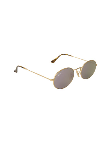 Ray Ban Rb3547n 001/8o Oval Flat Lenses Lila Espejo Icon | Sunnies.uno
