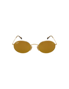 Ray Ban Rb3547n 001/93 Oval Flat Lenses Dorado Espejo P1 | Sunnies.uno 2