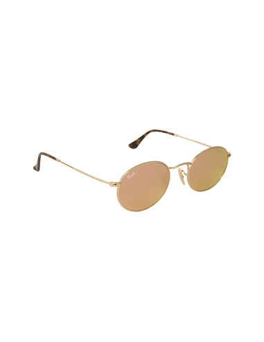 Ray Ban Rb3547n 001/z2 Oval Flat Lenses Rosa Espejo Icon P1 | Sunni...