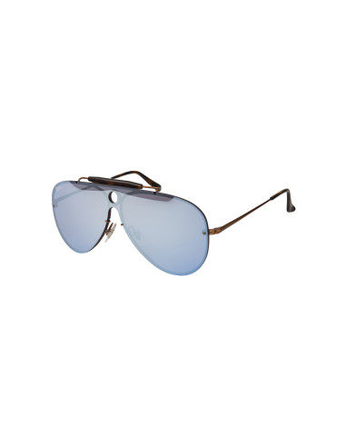 Ray Ban Rb3581n 90351u Aviator Shooter Blaze Lila Espejo | Sunnies.uno