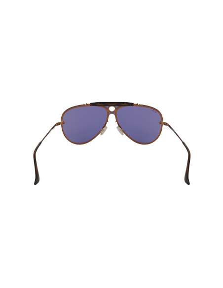 Ray Ban Rb3581n 90351u Aviator Shooter Blaze Lila Espejo | Sunnies.uno