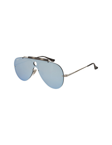 Ray Ban Rb3581n 003/30 Aviator Shooter Blaze Plata Espejo P1 | Sunn...