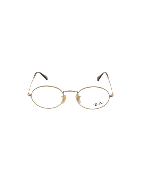 Ray Ban Oftalmico Rb3547v 2500 Oval Optics Habana | Sunnies.uno