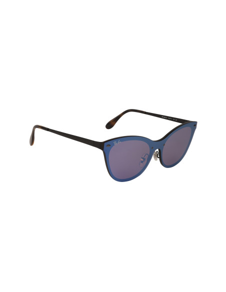 Ray Ban Rb3580n 153/7V Eye Cat Blaze Azul Espejo Negro