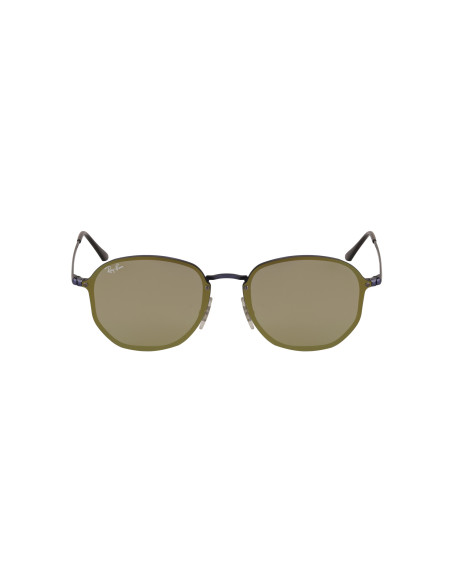 Ray Ban Rb3579n 9038/7j Hexagonal Blaze Amarillo Espejo Azul | Sunn...