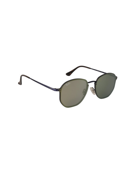 Ray Ban Rb3579n 9038/7j Hexagonal Blaze Amarillo Espejo Azul | Sunn...
