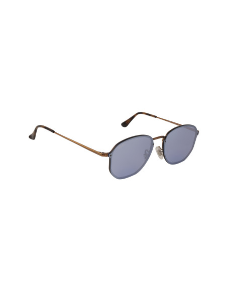 Ray Ban Rb3579n 9035/1u Hexagonal Blaze Lila Espejo Bronce | Sunnie...