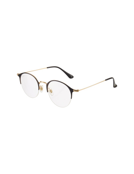 Ray Ban Oftalmico Rb3578v 2905 Round Metal Cafe Dorado Icon | Sunni...