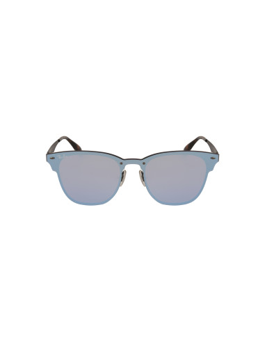 Ray Ban Rb3576n 153/7v Clubmaster Blaze Azul Espejo Negro | Sunnies...