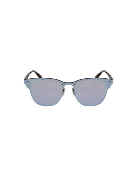 Ray Ban Rb3576n 153/7v Clubmaster Blaze Azul Espejo Negro | Sunnies...