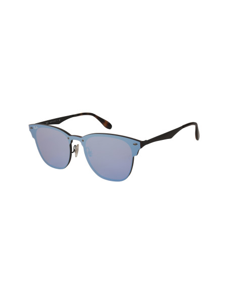 Ray Ban Rb3576n 153/7v Clubmaster Blaze Azul Espejo Negro | Sunnies...