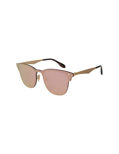 Ray Ban Rb3576n 043/e4 Clubmaster Blaze Rosa Espejo Dorado | Sunnie...