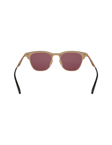 Ray Ban Rb3576n 043/e4 Clubmaster Blaze Rosa Espejo Dorado | Sunnie...