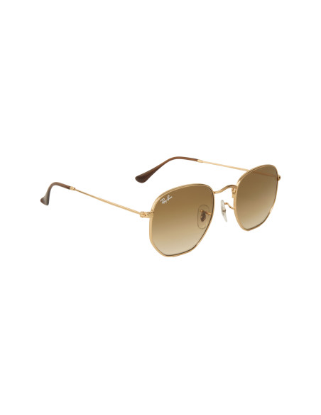 Ray Ban Rb3548n 001/51 Hexagonal Flat Cafe Degradado Dorado