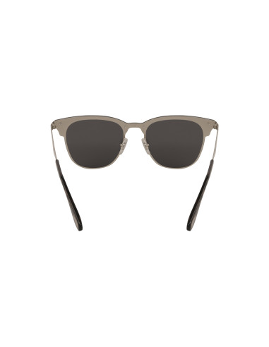 Ray Ban Rb3576n 042/87 Clubmaster Blaze Negro Plateado Original