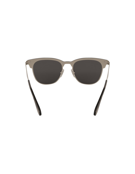 Ray Ban Rb3576n 042/87 Clubmaster Blaze Negro Plateado Original
