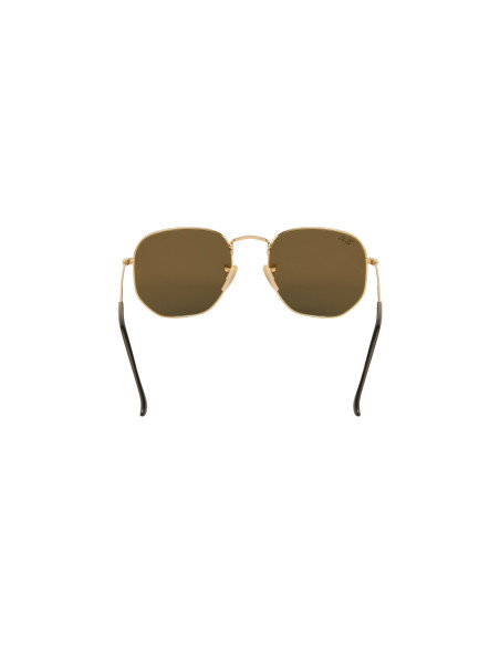 Ray Ban Rb3548n 001/9o Hexagonal Azul Espejo Degradado | Sunnies.uno