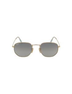 Ray Ban Rb3548n 91233m Hexagonal Flat Azul Degradado Dorado | Sunni... 2