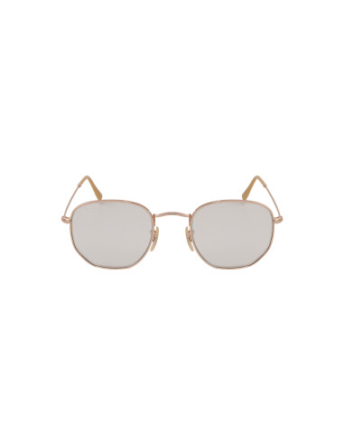 Ray Ban Rb3548n 91310Y Hexagonal Flat Azul Transparente Icon | Sunn...