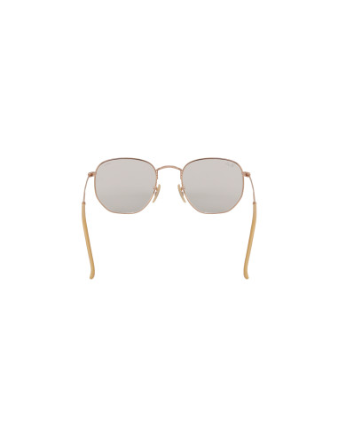 Ray Ban Rb3548n 91310Y Hexagonal Flat Azul Transparente Icon | Sunn...