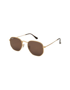 Ray Ban Rb3548n 9202AF Hexagonal Flat Vino Polarizado