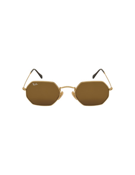 Ray Ban Rb3556n 001/33 Octagonal Flat Cafe B-15 Dorado