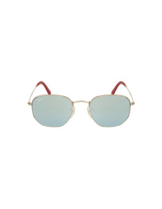 Ray Ban Rb3548nm F00130 Hexagonal Ferrari Plata Espejo Gris | Sunni... 2