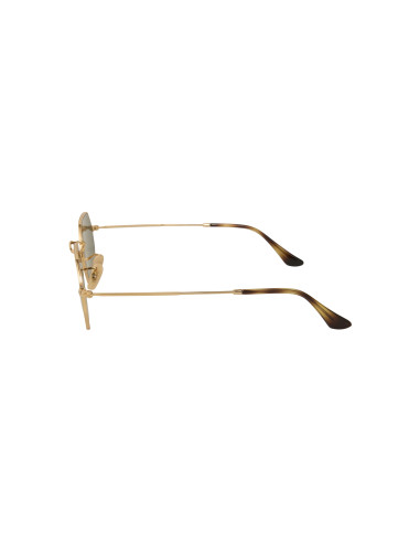 Ray Ban Rb3556n 001 Octagonal Flat G-15 Gold Classic