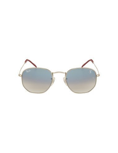 Ray Ban Rb3548nm F007/3F Hexagonal Ferrari Azul degradado Gris | Su...