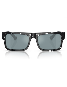 Prada SPR17W 08Q-420 Symbole Rectangle Azul Dorado 2