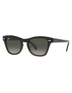 Ray Ban Rb0707S 6642/71 Square Shape Black Gradient | Sunn...