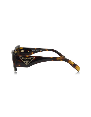 Prada SPR 13ZS 2AU-06B Square Fashion Tortoise Gold