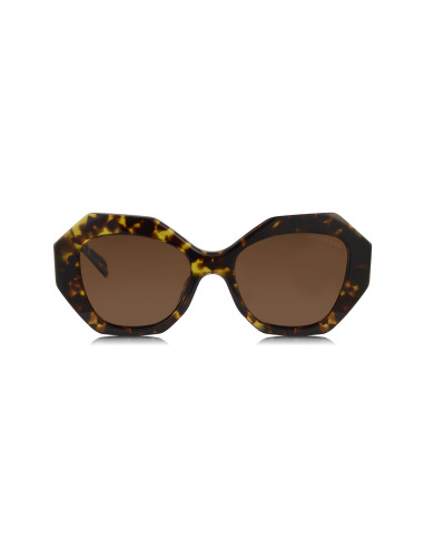 Prada SPR 16WS VAU-05C Oversized Geometric Tortoise