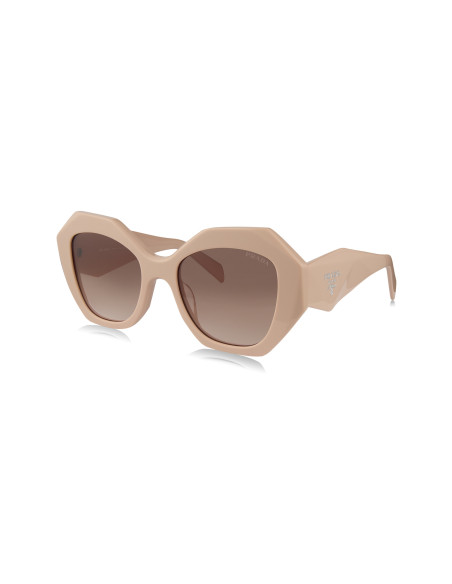 Prada SPR 16WS VYJ-0A6 Oversized Geometric Beige