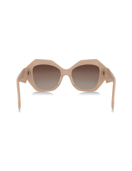Prada SPR 16WS VYJ-0A6 Oversized Geometric Beige