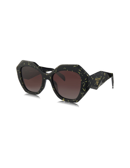 Prada SPR 16WS 19D-6E1 Oversized Geometric Marble