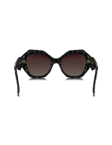Prada SPR 16WS 19D-6E1 Oversized Geometric Marble
