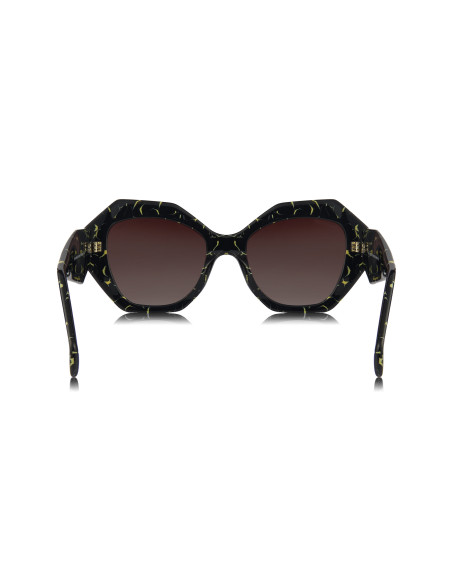 Prada SPR 16WS 19D-6E1 Oversized Geometric Marble