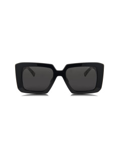 Prada SPR 23YS 1AB-5S0 Square Shape Dark Brown 2
