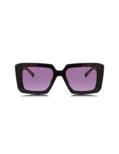 Prada SPR 23YS 2AU-05Q Square Shape Brown Havana Violet 2