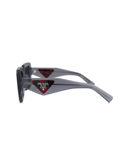 Prada SPR 23YS 19O-70B Square Shape Transparent Graphite