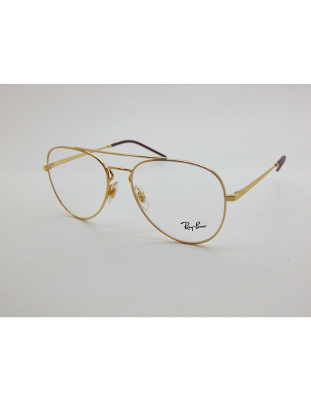 Ray Ban Oftalmico RB6413 2500 New Aviator Gota Dorado Clasico | Sun...