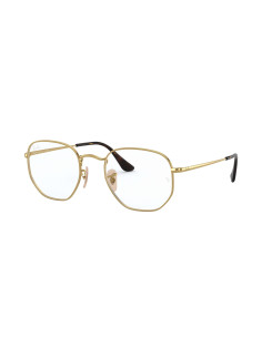 Ray Ban Oftalmico RB6448 2500 Hexagonal Optics Dorado Original | Su...