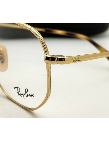 Ray Ban Oftalmico RB6448 2500 Hexagonal Optics Dorado Original | Su...