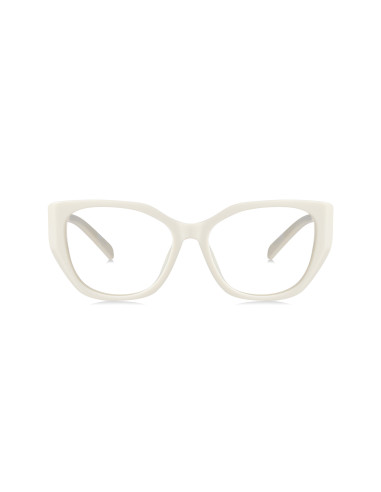 Prada SPR 18WV 142-1O1 Oftalmico Square Shape White