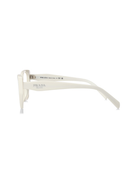Prada SPR 18WV 142-1O1 Oftalmico Square Shape White
