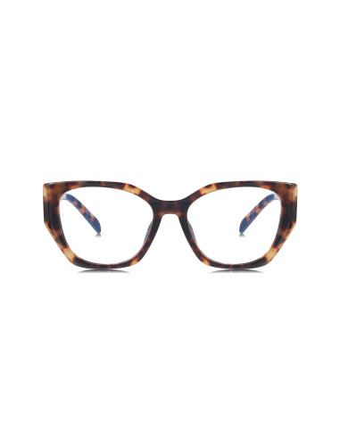 Prada SPR 18WV 07R-1O1 Oftalmico Square Shape Brown